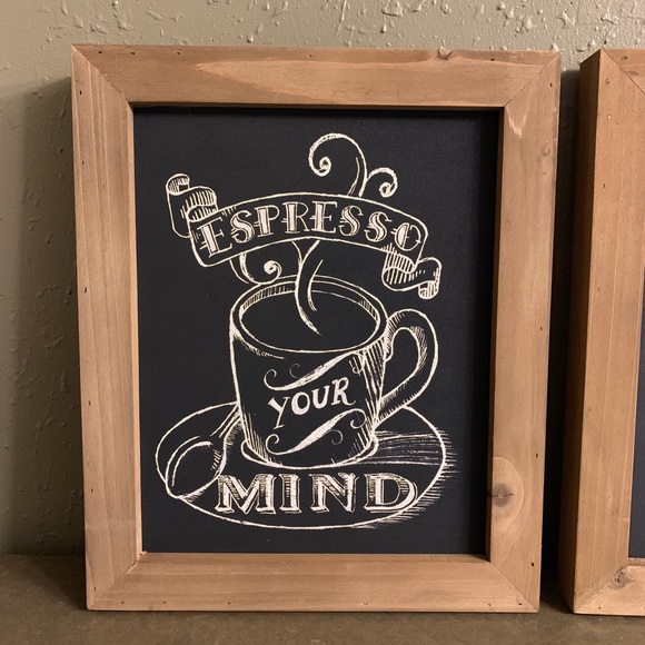 Coffee Talk Wall Decor - Set of 3 - Picture 3 of 7